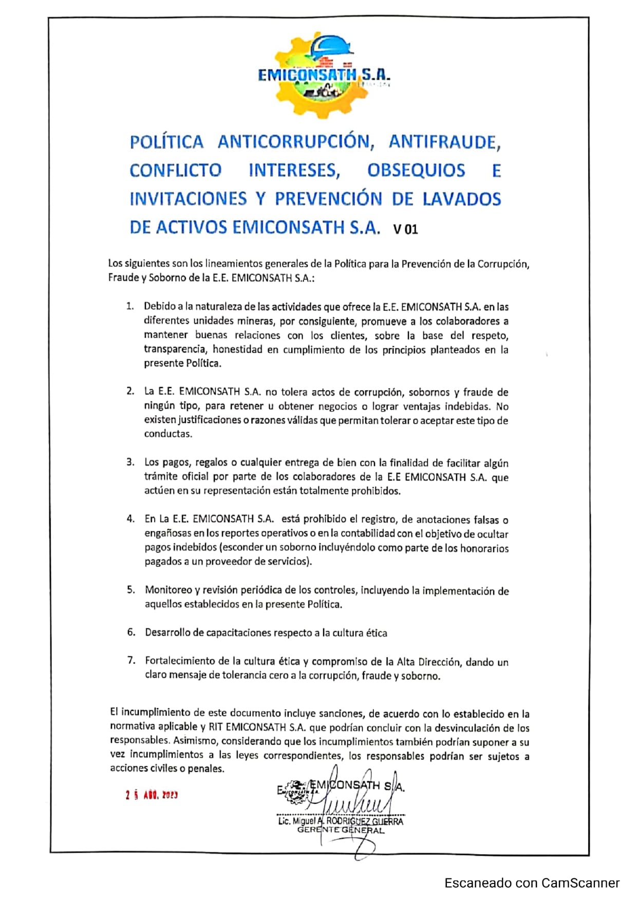 Política de Seguridad